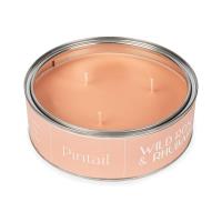 Pintail Candles Wild Rose & Rhubarb Triple Wick Tin Candle Extra Image 2 Preview